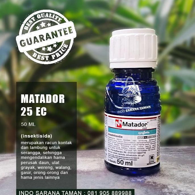 Insektisida MATADOR 25EC 50ml Pembasmi Hama Obat Hama Pengendali Hama