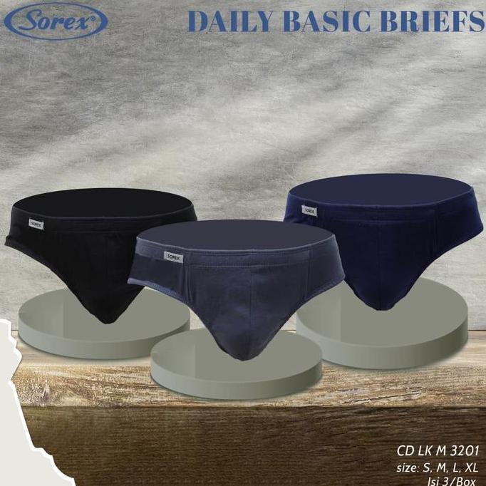 DR175 - cd celana dalam pria / cowok sorex m 3201 promo