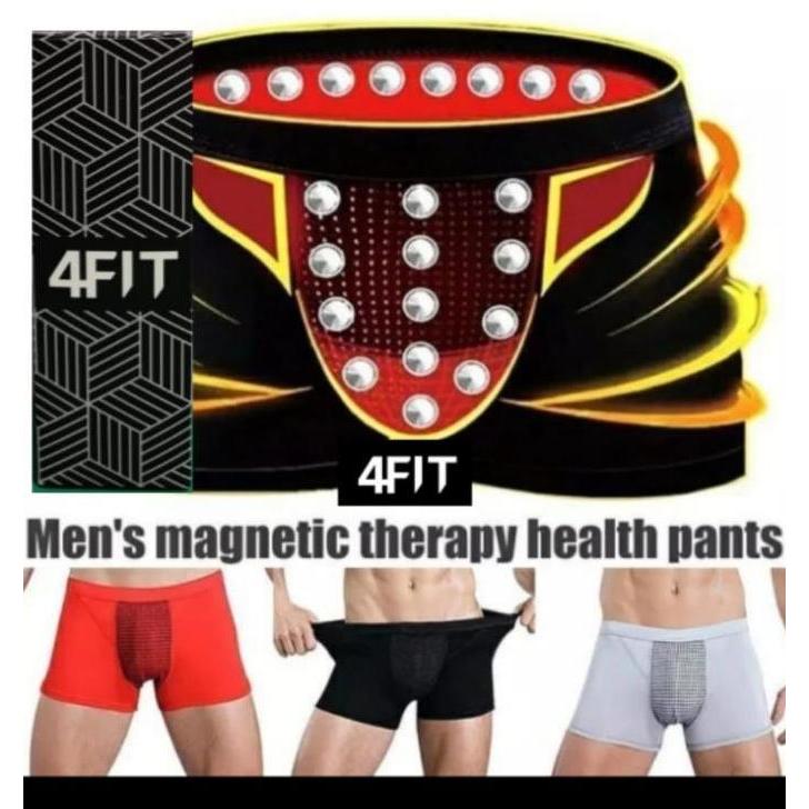 DE24 >> ORI CELANA DALAM MAGNETIK ION boxer pria