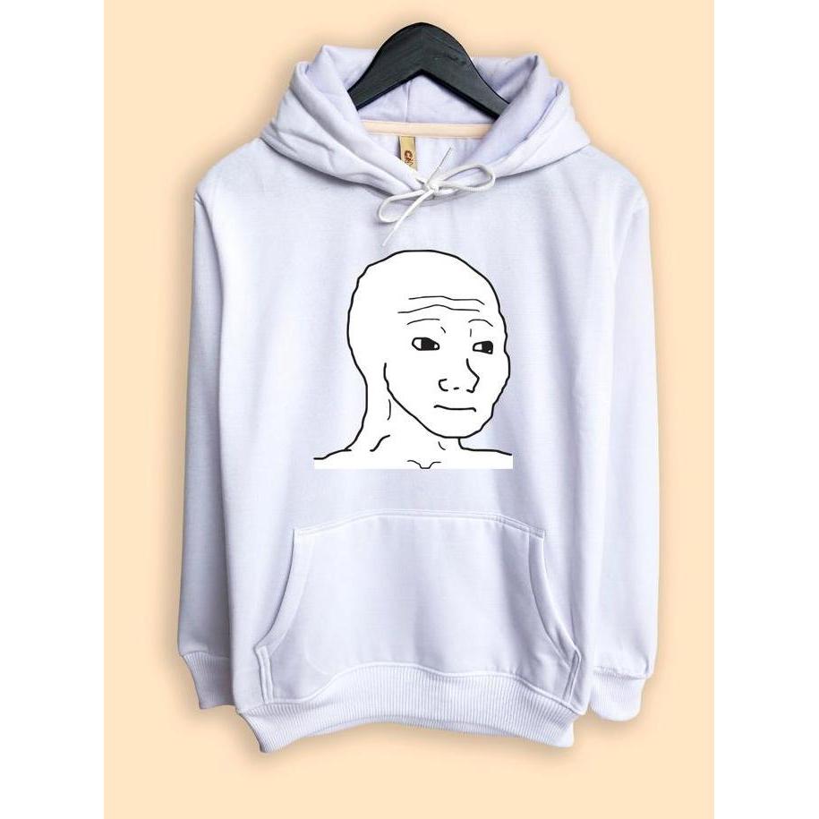 DI48 - Jaket Hoodie Crypto meme Wojak