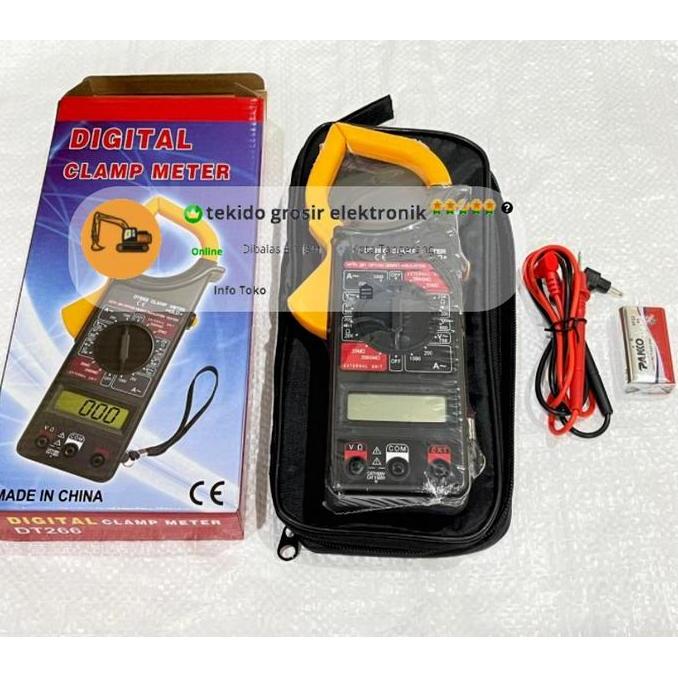 Digital Clamp Multimeter DT266 DT 266