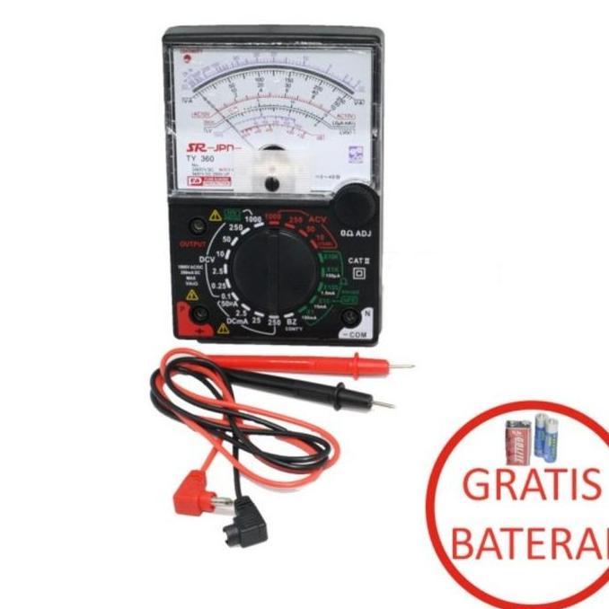 Multimeter SR JPN SR 360 (Gratis Baterai)