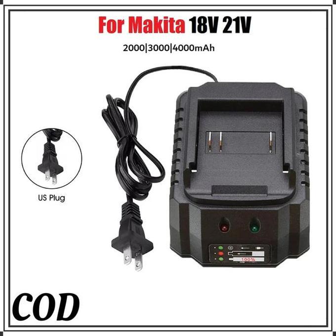 21v-24v Charger Makita Lithium Bor Fast Charger Adaptor Charger Bor Baterai Makita Casan Cas Baterai