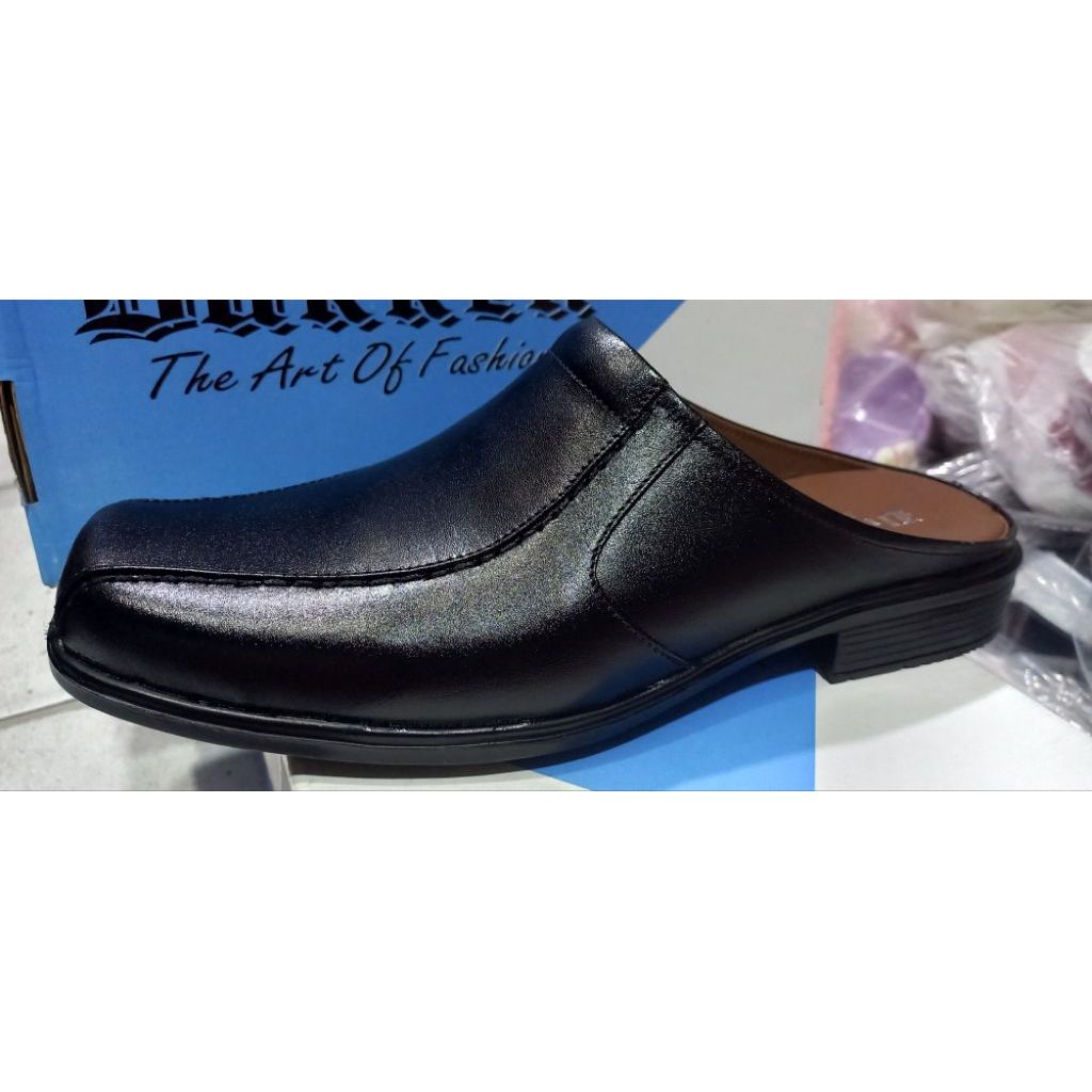 sepatu sandal Bustong Pria kulit