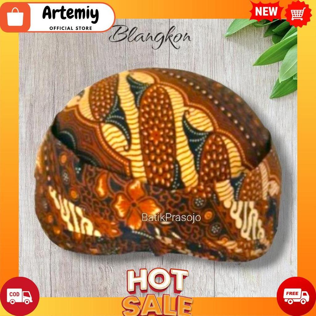 Blangkon Solo Jebeh Batik / Blangkon Solo / Blangkon Anak / Blangkon Dewasa [Cod]