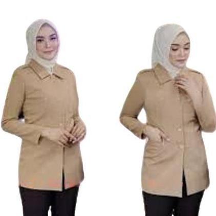 BAJU ATASAN PRAMUKA WANITA GURU PEMBINA/PENGGALANG Kerja