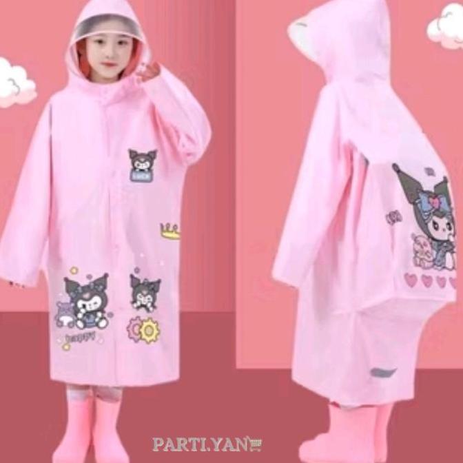 Jas Hujan Kuromi Jas Hujan Anak jas Hujan Backpack GS