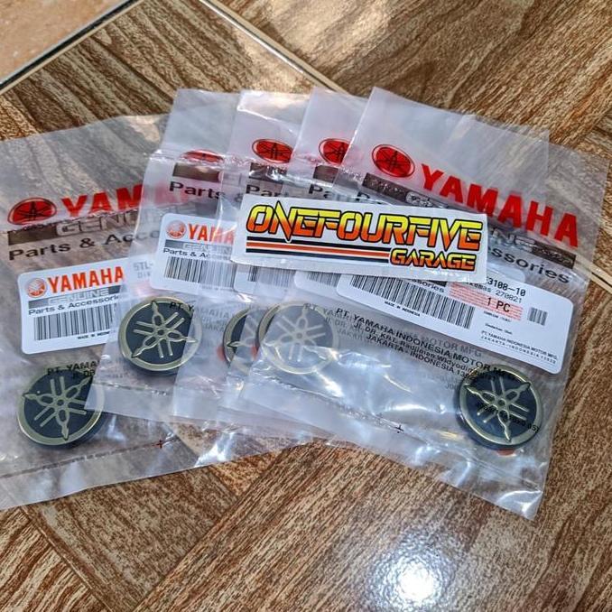 emblem logo yamaha mio sporty mio smile warna gold original