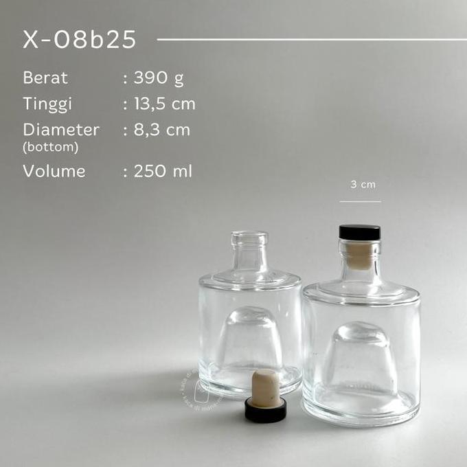 Botol kaca liquor STAC bottle - botol kaca liquor STAC