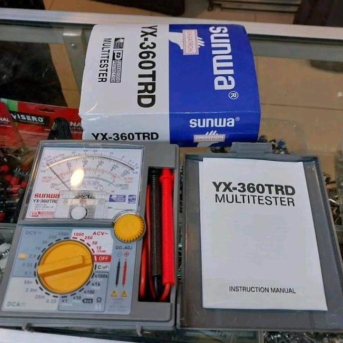 Multitester Multimeter Avometer Sunwa YX-360TRD Analog Original