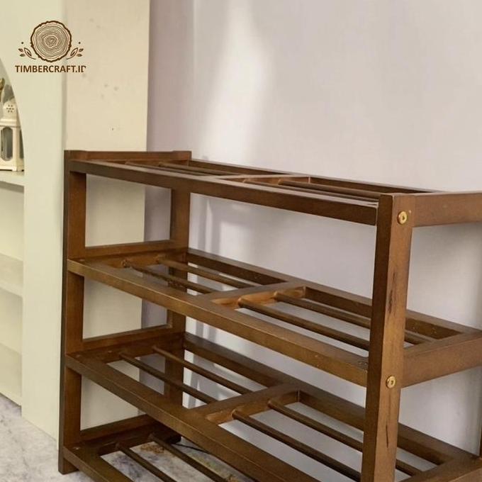 Rak Sepatu Kayu | Wooden Shoe Rack
