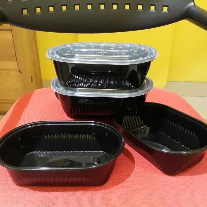 Thinwall Oval 750 ml - Food Container/ Kotak makanan