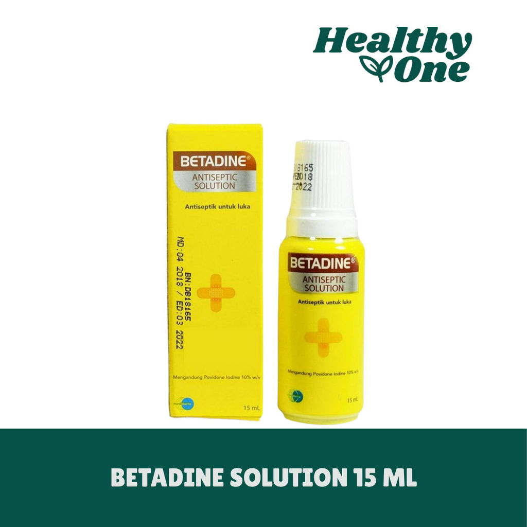 BETADINE ANTISEPTIC SOLUTION 15ML