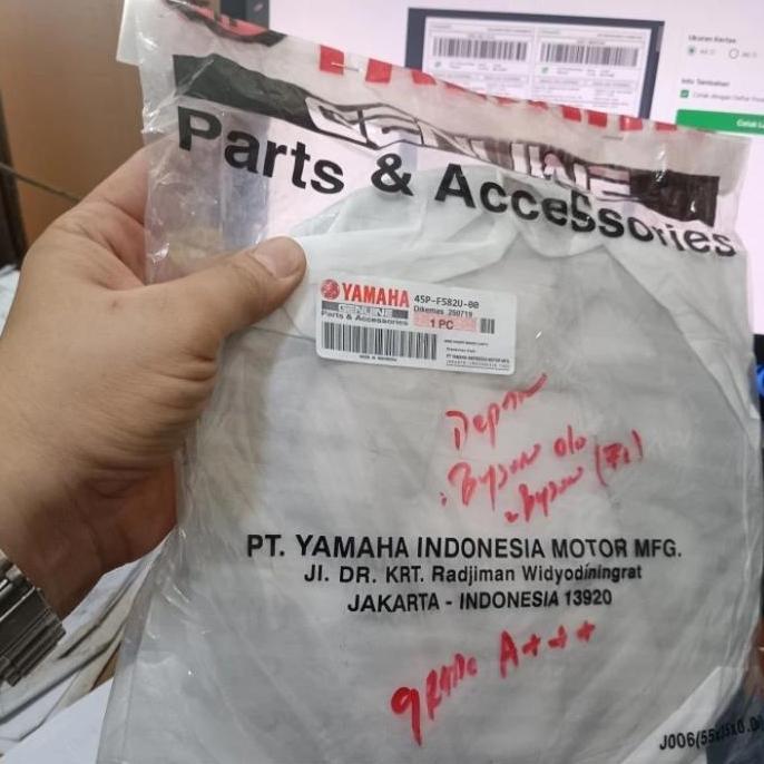 Promo PIRINGAN DISC CAKRAM DEPAN + 5 BAUT DISC BYSON OLD = BYSON FI  ORIGINAL QUALITY KUALITAS DIJAM