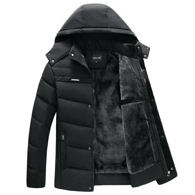 Jaket Winter Coat Pria/ Musim Dingin/ Bulu Tebal Original MS