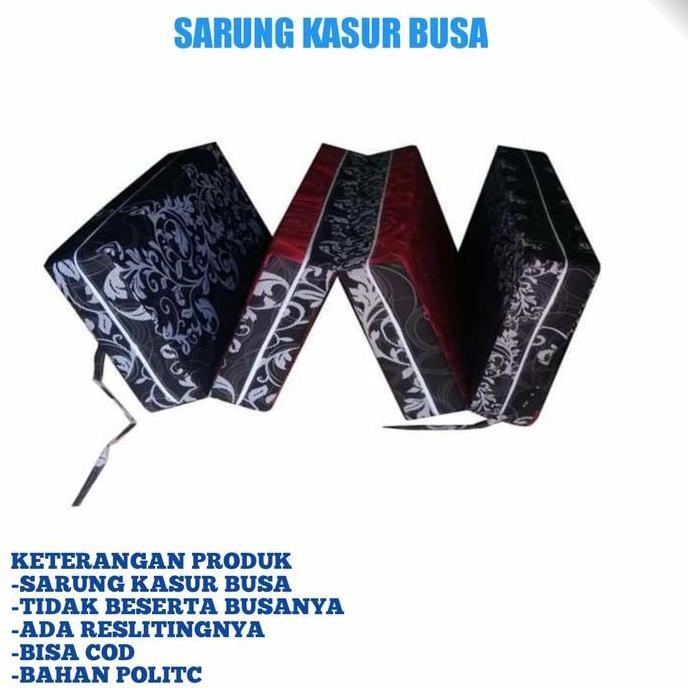 Sarung kasur busa lipat 4 tebel 10cm.size 18016014512090.