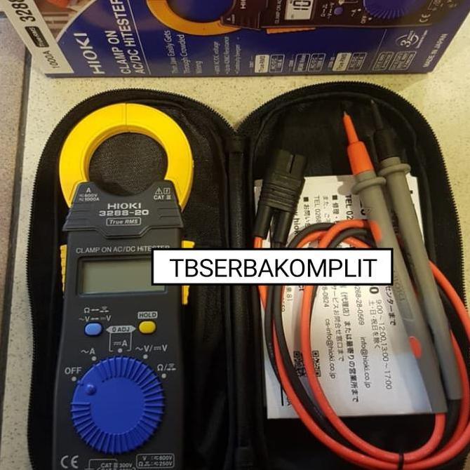 AC / DC Clamp On Hi Tester Hioki 3288-20 Tang Ampere amper ORI ASLI