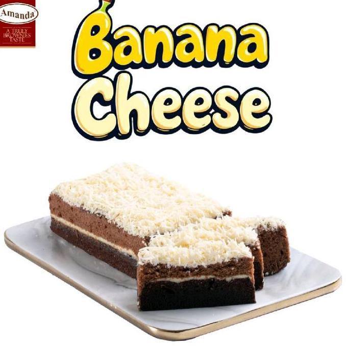 Amanda Banana Cheese | Brownies Kukus PM