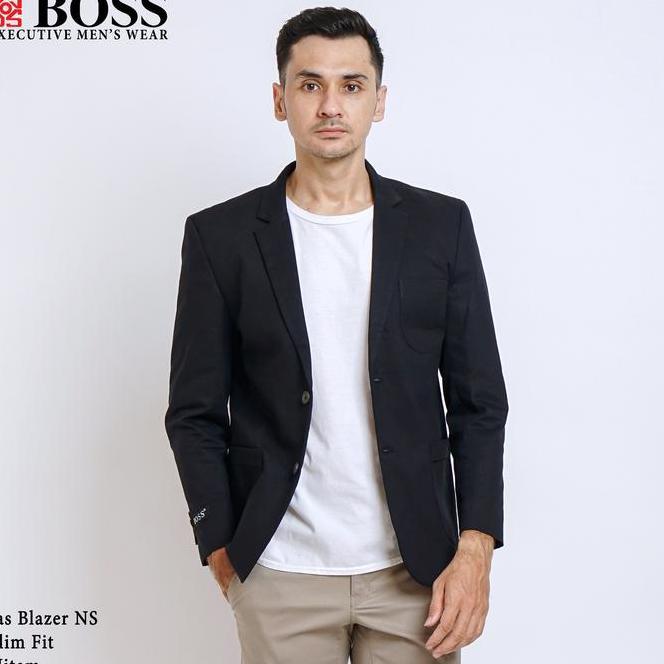 Boss Jas Blazer Casual Ns Slim Fit Hitam