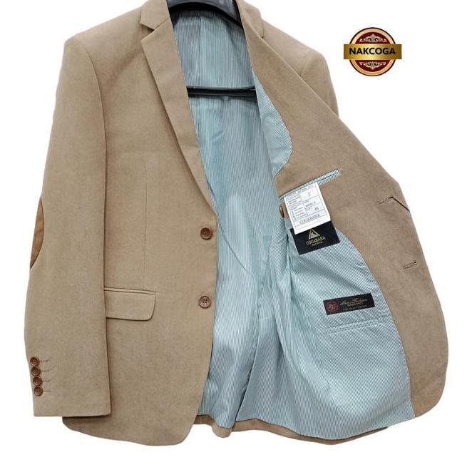 Jas Blazer Pria Casual Bahan Wol