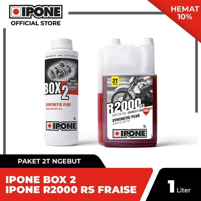 Bnr Ipone Paket Oli 2 Tak Ngebut