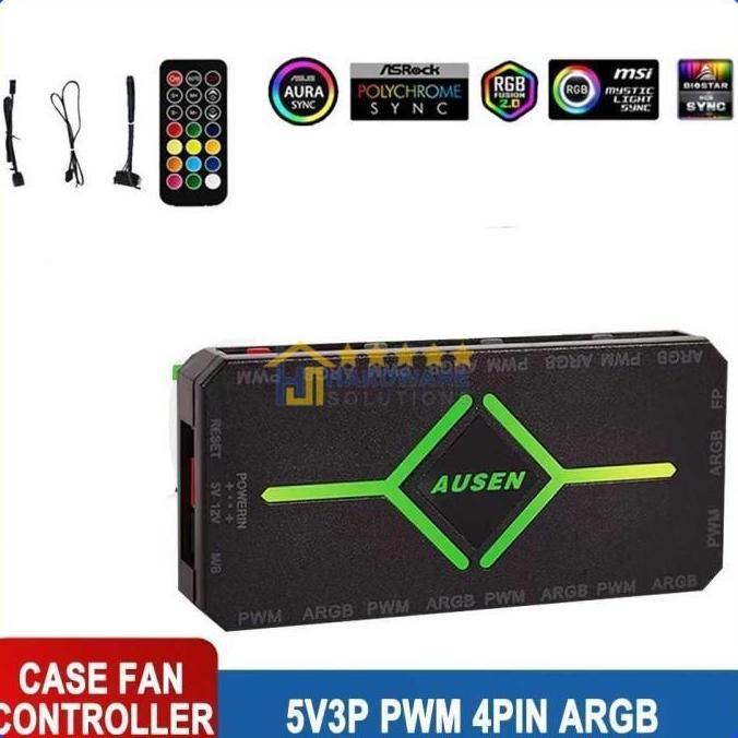NEONA Controller Kipas CPU 5V 3pin RGB with Remote Control - A340