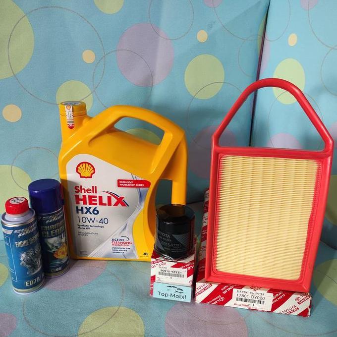 NEFERPITOU Paket service oli Shell Helix HX6 10W-40 Etios (5)