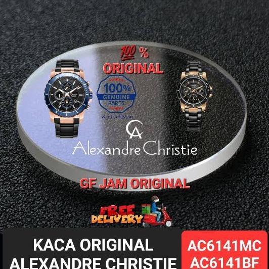 KACA JAM TANGAN ALEXANDRE CHRISTIE AC6141 AC 6141MC AC6141BF  AC6193 ORIGINAL WATCH GLASS MURAH