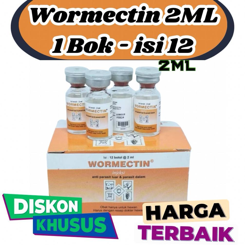 raja rawrr shop - Wormectin 2ml 1 Box Isi 12 - Medion - 100% Original