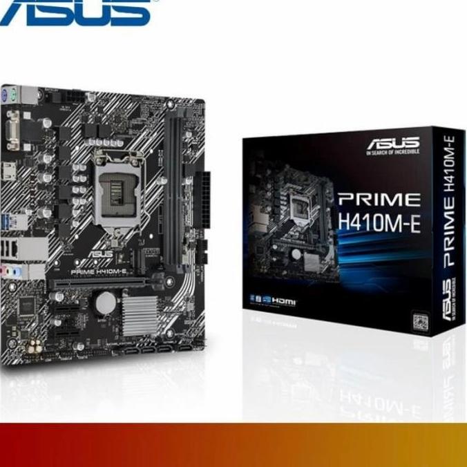 TERMURAH - ASUS H410M-E LGA 1200 DDR4 H410