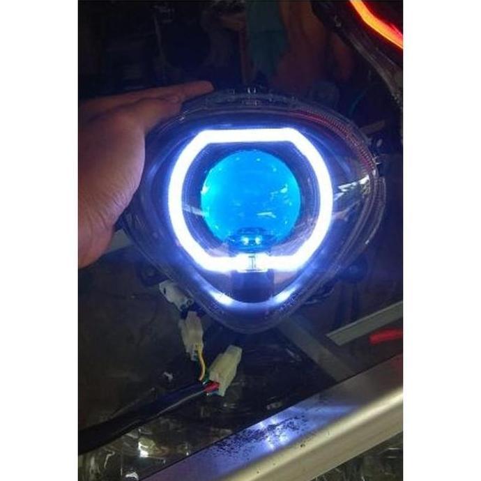 DAIKAKU Lampu Depan Biled FILANO Paket Lengkap