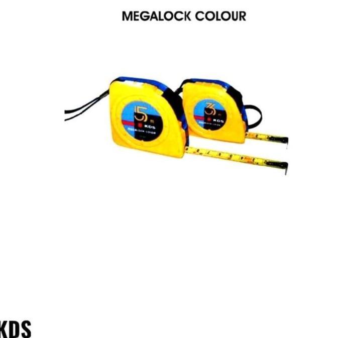 JUHNDE Pocket Tapes, Megalock Color 3 M/ 10Ft x M13 Merk KDS -CS1303