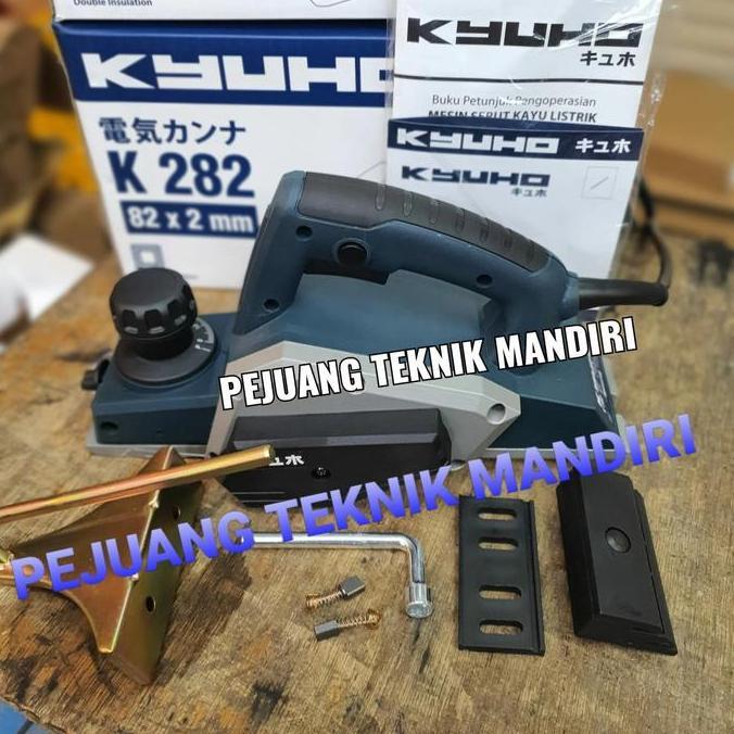 EXAMINER MESIN SERUT KAYU KYUHO K282 / MESIN SUGU / KETAM / PLANER KYUHO K 282