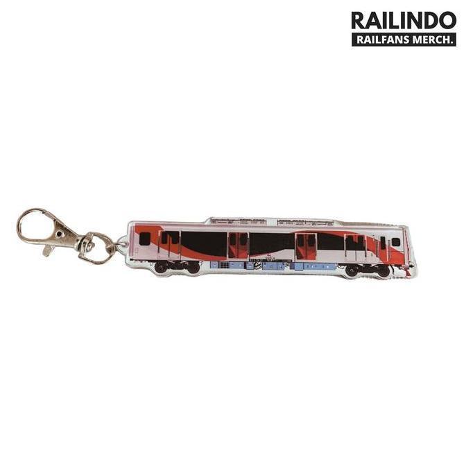 Railindo - Gantungan Kunci Gerbong Kereta KRL INKA ie305