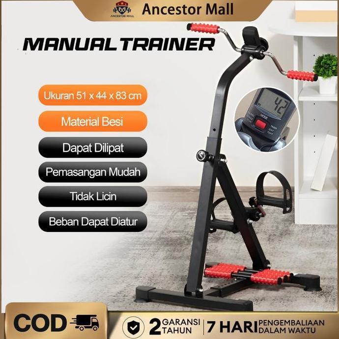 Promo Sepeda Statis-Olahraga Gym Ancestor Fitness Terapi Kaki dan Tangan Penderita Stroke Peralatan 