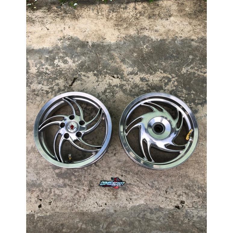 Velg Original Piaggio Fly R12 Polished