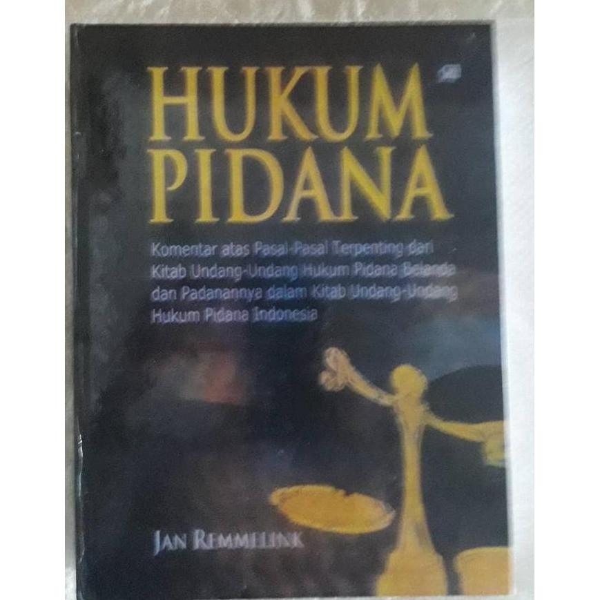 Jual Hukum Pidana. Jan Remmelink