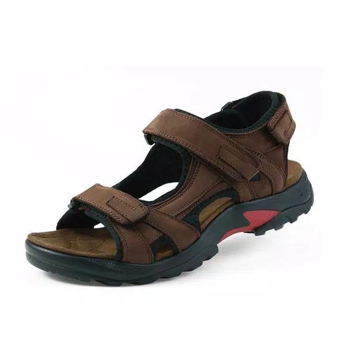 Sandal Pria Kulit Sandal Gunung Outdoor Pria 1139