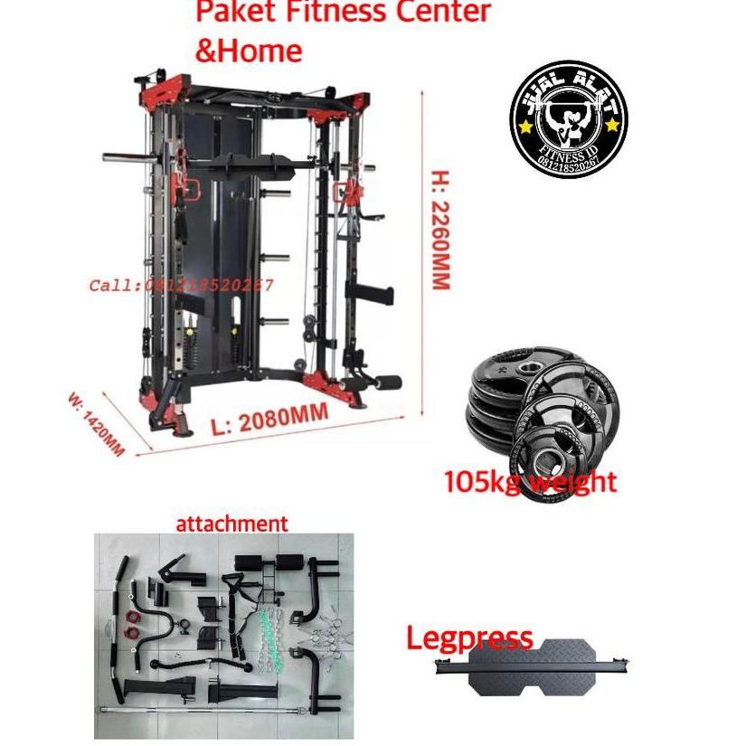 Promo Smith Multi Functional trainer BK3058 Commercial Fitness COD