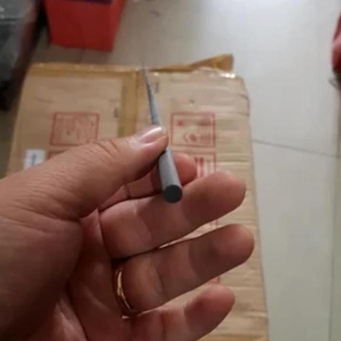 bahan carbon solid 90cm blank solid carbon full