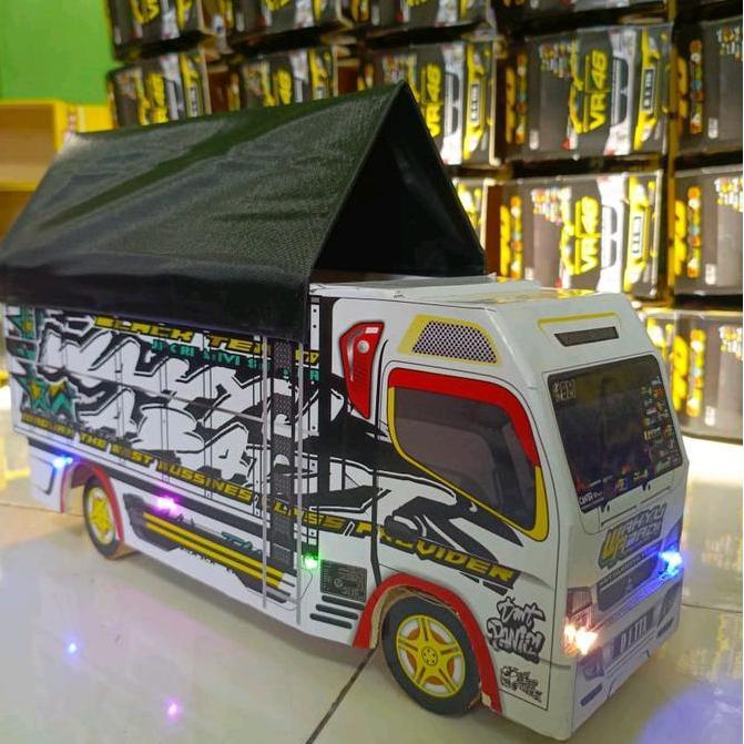 MAINAN ANAK TRUK OLENG VULL SET WAHYU ABADI 2 Hadiah Miniatur Lampu Kayu