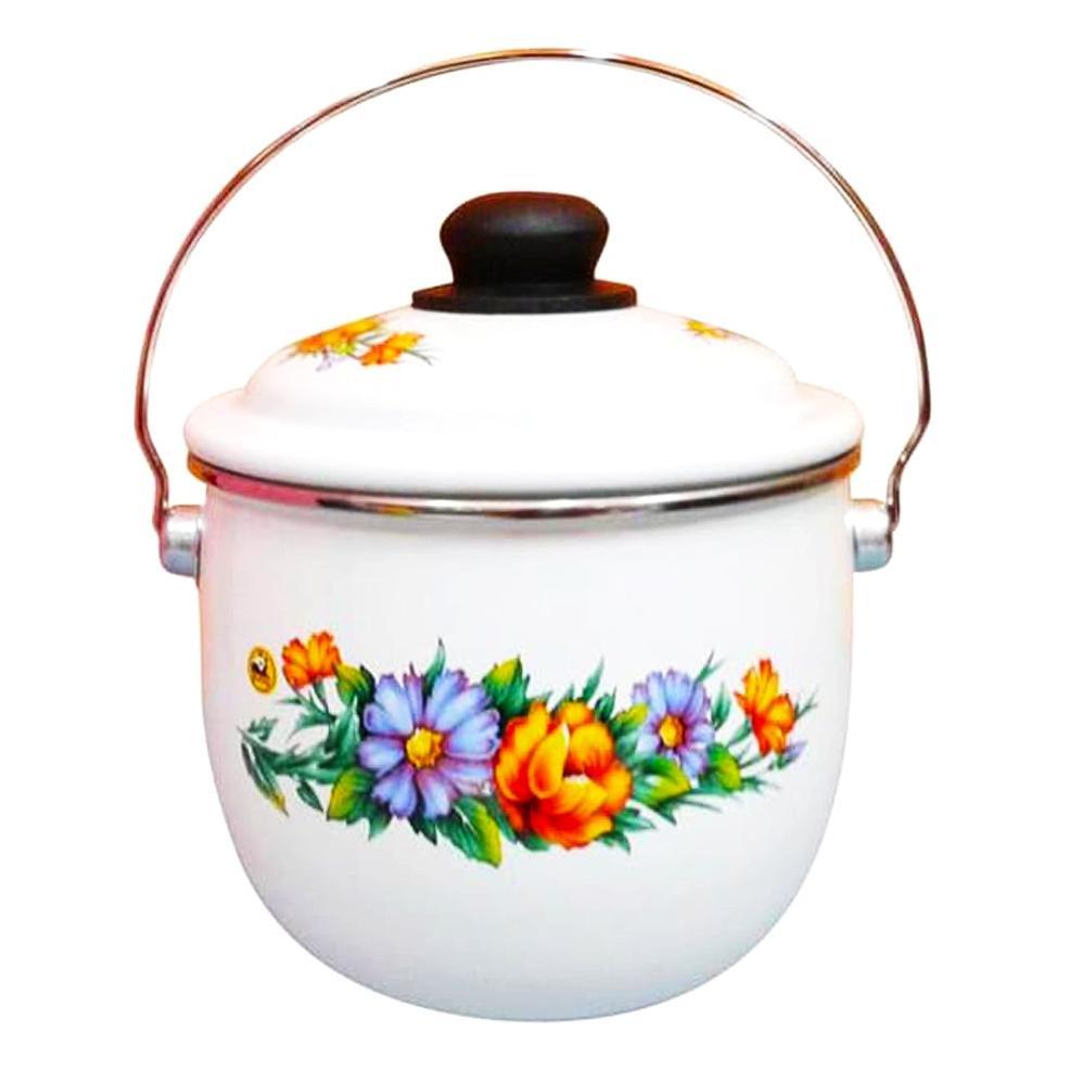 Maspion Panci Kastrol Liwet Periuk Porceline Enamel - 18 cm / Panci Kuah Bahan Enamel - RD