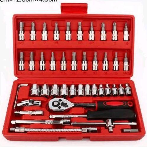 Ready T4Nk Ellos Set Tekiro Kunci So 12 Dr 6Pt Mata Sok Segi 6 Ukuran 832Mm