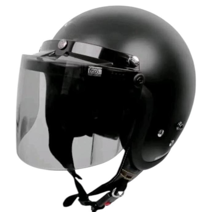 Helm Bogo Retro Premium REPLIKA Carglos KC DATAR Trail Cross Helm Half Face Untuk Pria Dan Wanita De