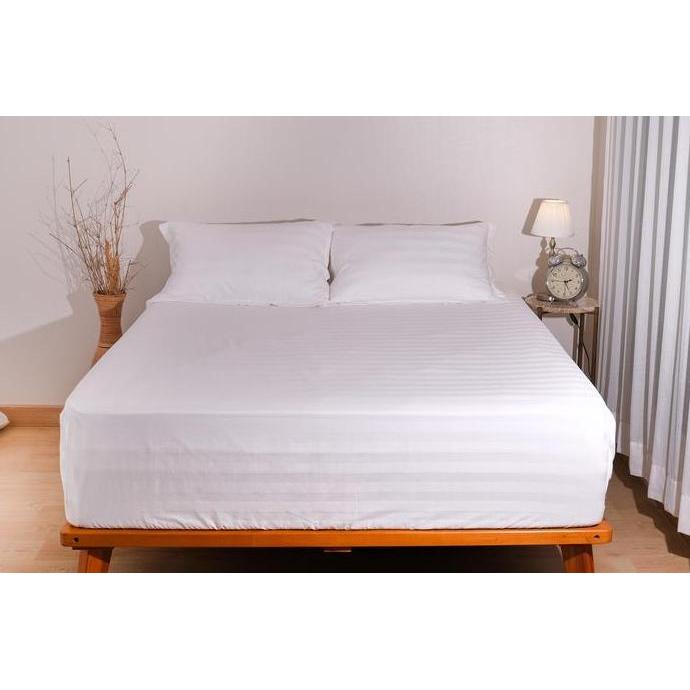 Sprei salur bahan katun dobby