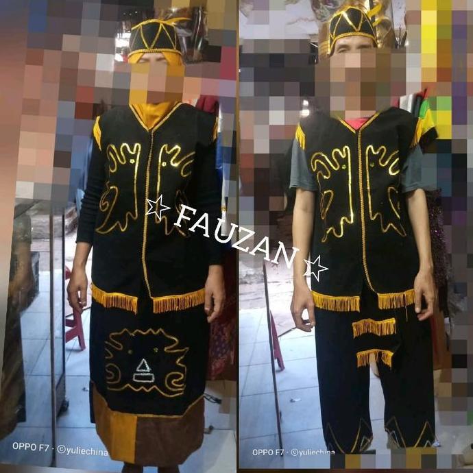 Baju Adat Dayak SMA Dewasa // Pakaian Adat Dayak