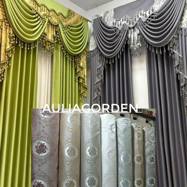 Gorden Blaout El Poni Spanyol Curtain Jendela