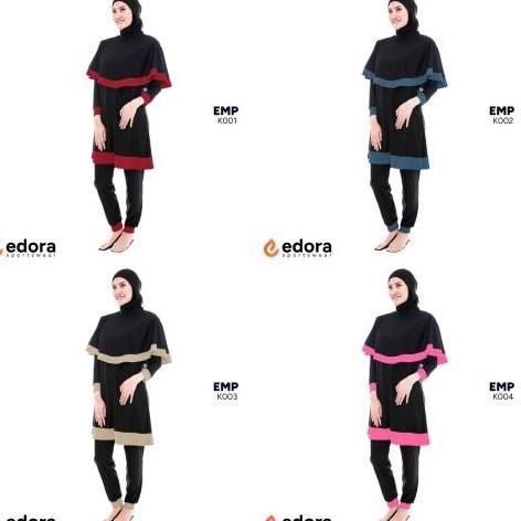 Edora Sportswear Baju Renang Muslimah - Baju Diving Wanita - EMP 002