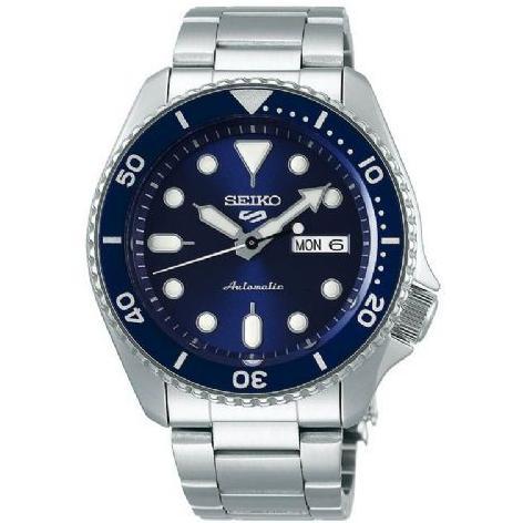 Seiko 5 Sports SRPD51K1 Automatic Blue Dial Stainless Steel - Jam Tangan Seiko Original