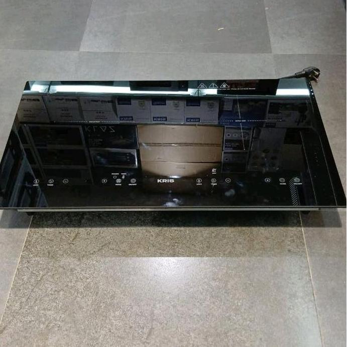 KRIS kompor Listrik Tanam Keramik induksi 2 tungku KRISBOW